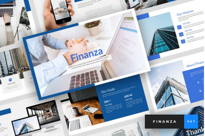 Finanza - Finance Keynote Template