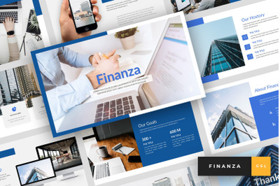 Finanza - Finance Google Slides Template