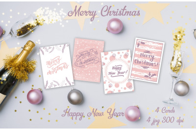 Christmas Lettering + Cards
