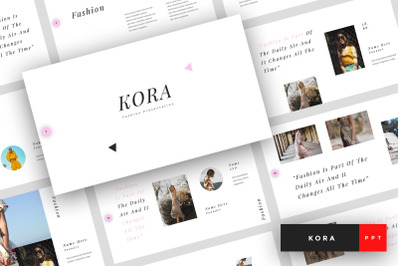 Kora - Fashion PowerPoint Template