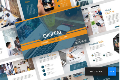 Digital - Digital Marketing Keynote Template