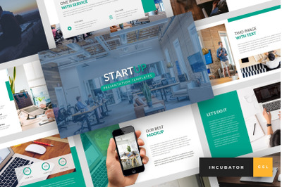 Incubator - Startup Google Slides Template