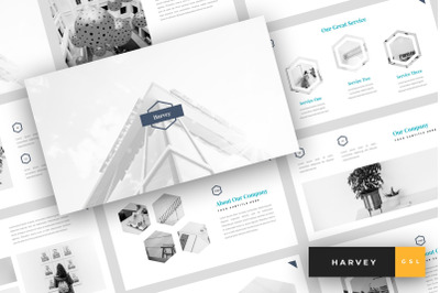 Harvey - Creative Google Slides Template