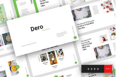 Dero - Food PowerPoint Template