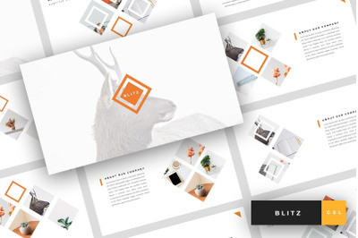 Blitz - Creative Google Slides Template