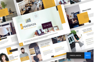 Freelanza - Freelance Keynote Template