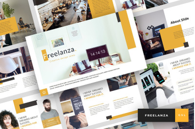 Freelanza - Freelance Google Slides Template