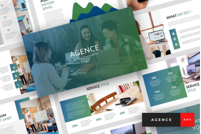 Agence - Agency PowerPoint Template