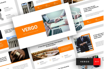 Vergo - Lawyer PowerPoint Template