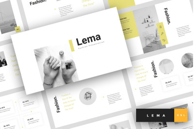Lema - Fashion Google Slides Template
