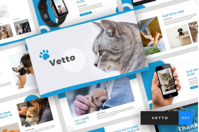 Vetto - Pet Care Keynote Template