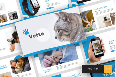 Vetto - Pet Care Google Slides Template