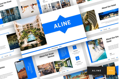 Aline - Hotel Google Slides Template