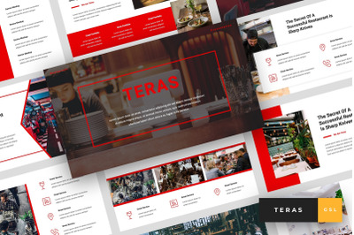 Teras - Restaurant Google Slides Template
