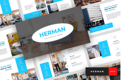 Herman - Firm PowerPoint Template