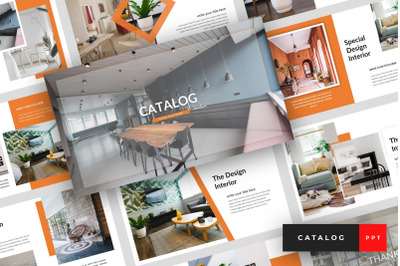 Catalog - Furniture PowerPoint Template