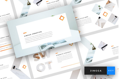 Jingga - Creative Keynote Template