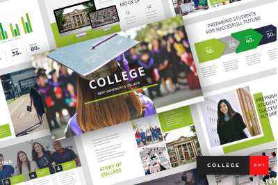 College - University PowerPoint Template