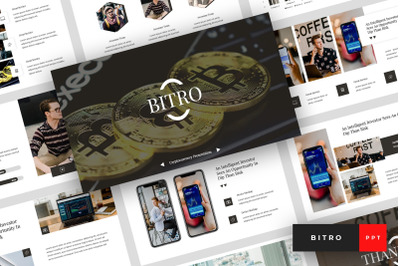 Bitro - Criptocurrency PowerPoint Template