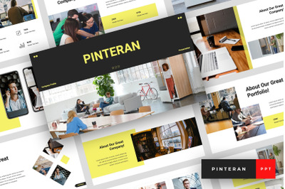 Pinteran - Company Profile PowerPoint Template