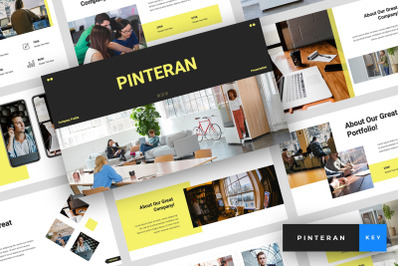 Pinteran - Company Profile Keynote Template