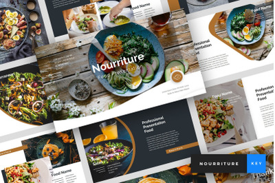 Nourriture - Food &amp; Beverages Keynote Template