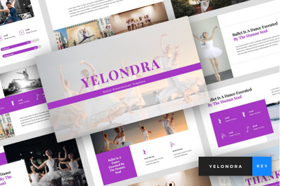 Yelondra - Ballet Keynote Template