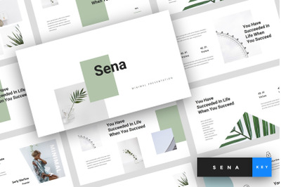 Sena - Minimal Keynote Template