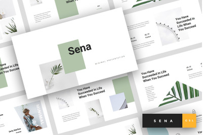 Sena - Minimal Google Slides Template