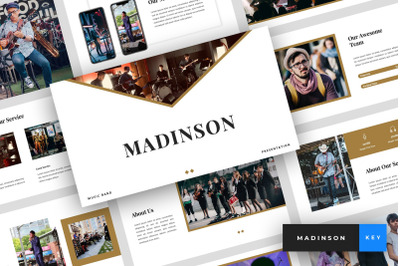 Madinson - Music Band Keynote Template