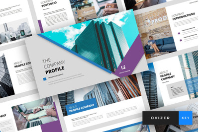 Ovizer - Company Profile Keynote Template