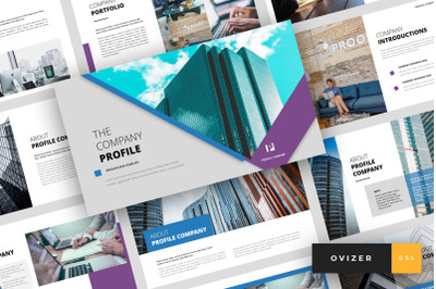 Ovizer - Company Profile Google Slides Template