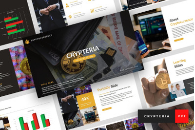 Crypteria - Criptocurrency PowerPoint Template