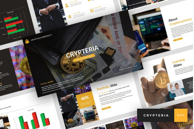 Crypteria - Criptocurrency Google Slides Template