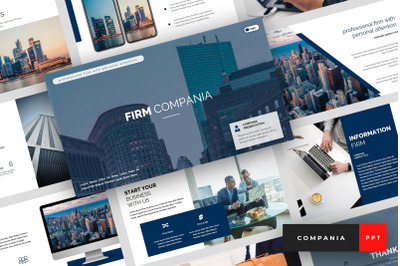 Compania - Firm PowerPoint Template