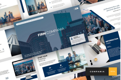 Compania - Firm Google Slides Template