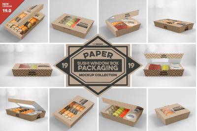 VOL. 19 Paper Box Packaging Mockups