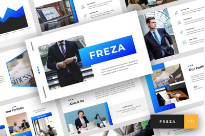 Freza - Pitch Deck Google Slides Template