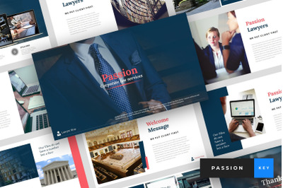Passion - Lawyer Keynote Template