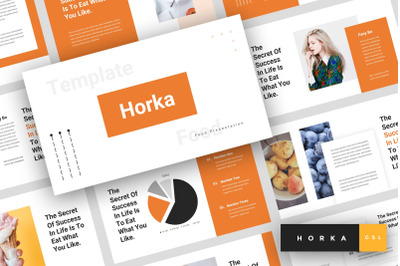 Horka - Food Google Slides Template