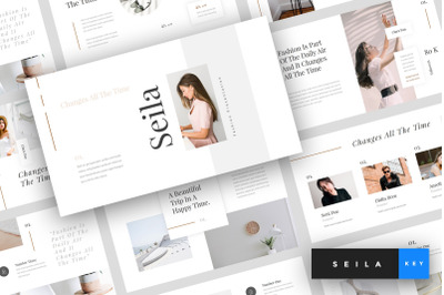 Seila - Fashion Keynote Template