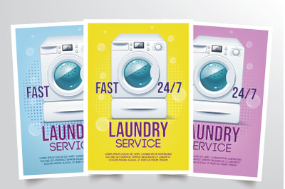 Laundry Flyer Template