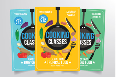 Cooking Class Flyer Template