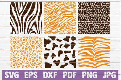 Animal Print Patterns SVG Bundle