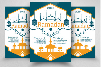 Ramadan Mubarak Flyer / Poster