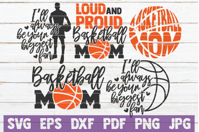 Basketball Mom SVG Bundle | SVG Cut Files