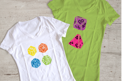 RPG Dice Set | SVG | PNG | DXF