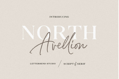 North Avellion - Script &amp; Serif Duo