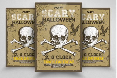 Halloween Scary Night Flyer Template