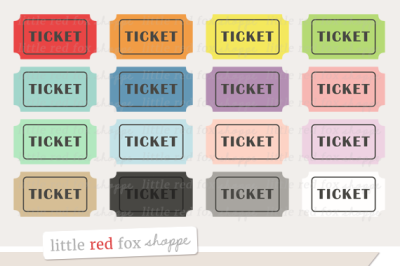 Ticket Clipart